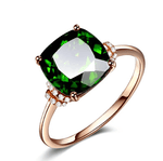 Emerald Crystal Fashion Ring